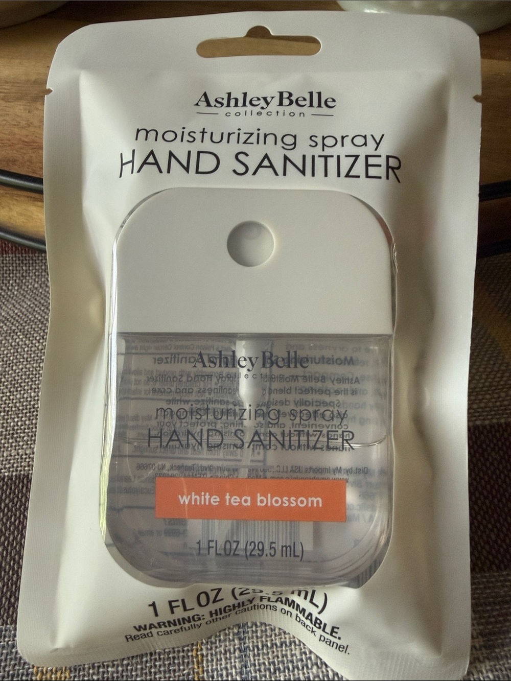 Ashley Belle collection White Tea Blossom Moisturizing Spray Hand Sanitizer